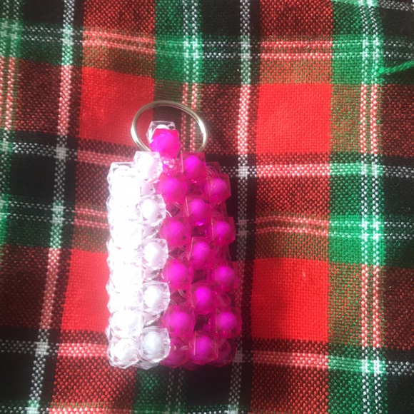 Bead key chain key ring - Picture 6 of 10